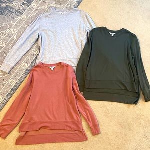 Bundle of 3 Joy Lab sweatshirts size L
